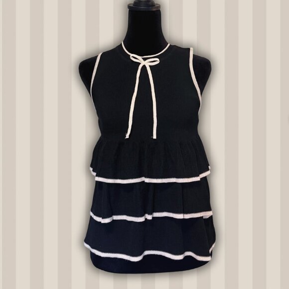 Secondhand Zara knit layered tank - Size: Small - Picture 1 of 6